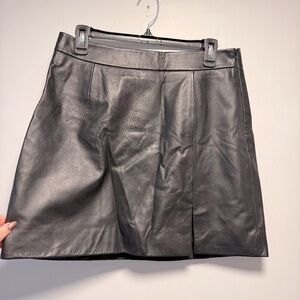 Lucky Brand NWT Leather Mini Skirt 10